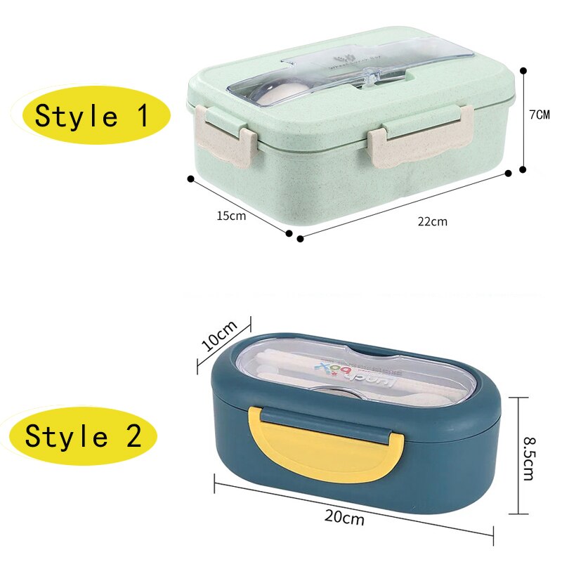 Magnetron Lunchbox Tarwestro Servies Voedsel Opslag Container Kinderen Kids School Office Draagbare Bento Box Lunch Tas