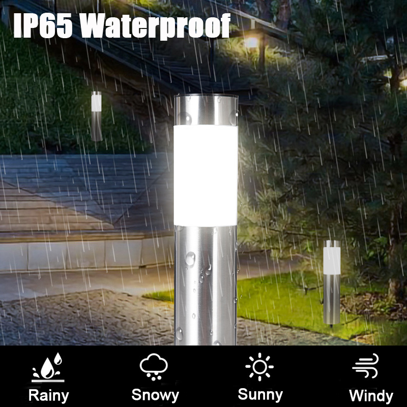 Le voie solaire de jardin allume l'éclairage extérieur de LED prise de terre borne lumineuse pour les cour de pelouse de voie de jardin de Patio