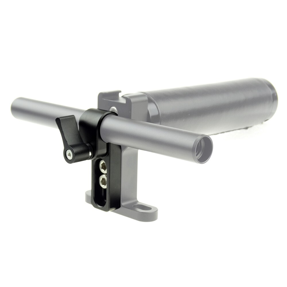 Magicrig Enkel Gat 15Mm Rail Klem Mount Staaf Klem Op Dslr Camera Handvat/Kooi/Plaat Voor Staaf extension Dslr Camera Rig-Y201