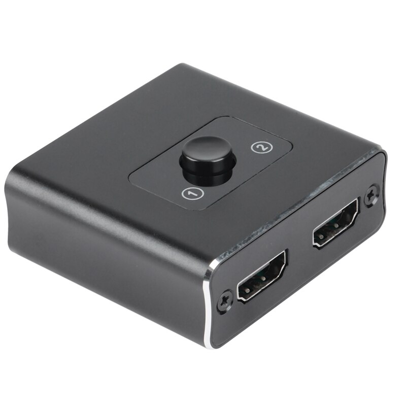Hama Switch HDMI 8K Bidirectionnel 2x1 / 1x2 – 8K@60Hz, 4K@120Hz, Gaming PS5 Xbox, Garantie 10 Ans, Noir