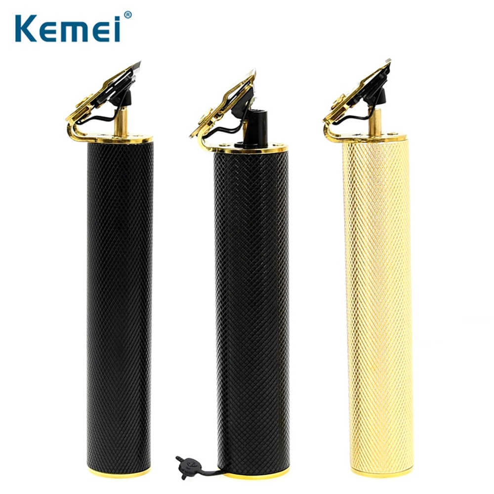 Kemei 1971 – tondeuse à cheveux sans fil tondeuse à barbe Pro li-outliner pour hommes, rasage à 0mm, finition USB, Machine de coupe de cheveux