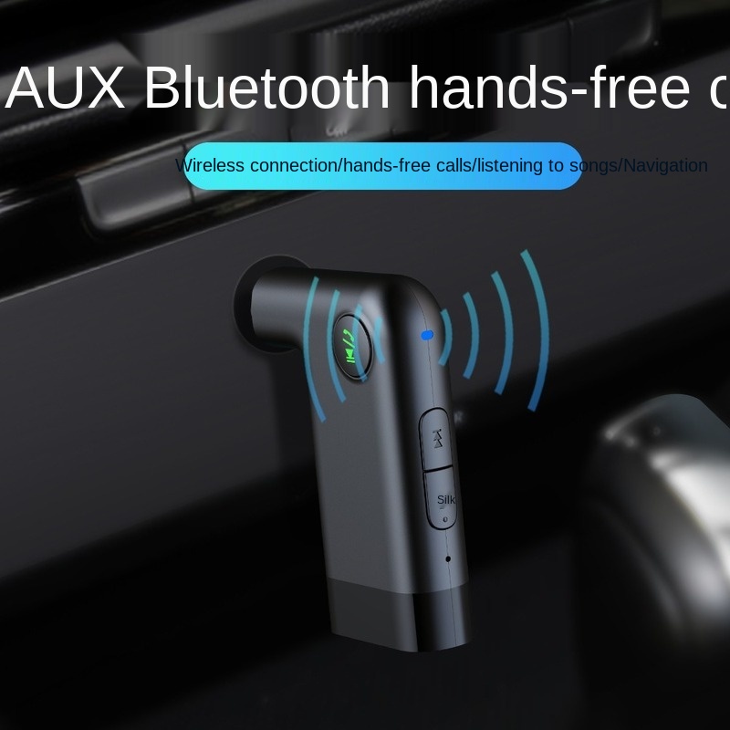 Auto Handsfree Bluetooth Ontvanger Met Microfoon 5.0 Aptx Ll 3.5 Mm Aux Jack Audio Draadloze Adapter Voor Auto computer Headset