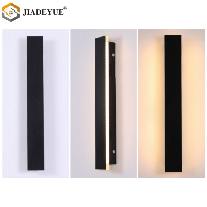 Outdoor Waterdichte Led Lange Wandlamp Ip65 Balkon Tuin Villa Veranda Buitenverlichting 110V, 220V