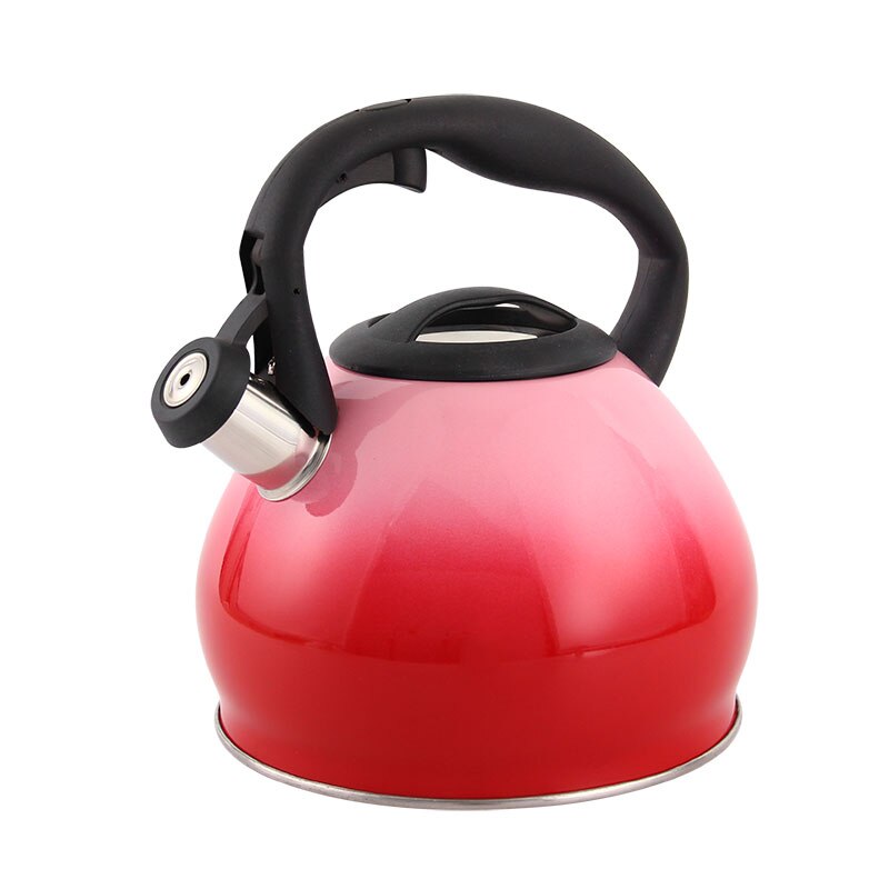 Emerald Green Gradient High Temperature Paint Stainless Steel Kettle 3.0l: Red