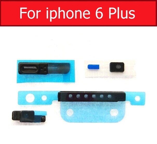 Louder & Speaker & Microphone Anti Dust Mesh and frame For iPhone 5 Se 6S 7 8Plus X XS XR 11 Pro Max Dust filter Repair Parts: For 6 plus