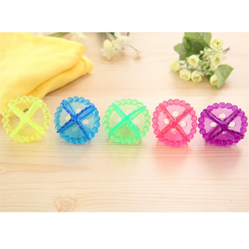 5Pcs/lot Washing Machine Ball Wash Laundry Dryer Fabric Soft Helper Cleaner Anti-wrap Washing Machine Scrub The Ball Clean Ball