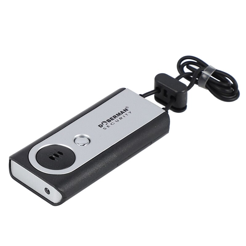 Doberman Security SE-0203 Loud 100DB Portable Travel Anti Theft Door Alarm with LED Flashlight Smart Home Security Alarm System