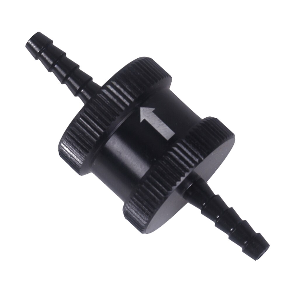 1 Piece 4mm Check Valve Diesel Gas One Way Fuel Flow Aluminium Alloy