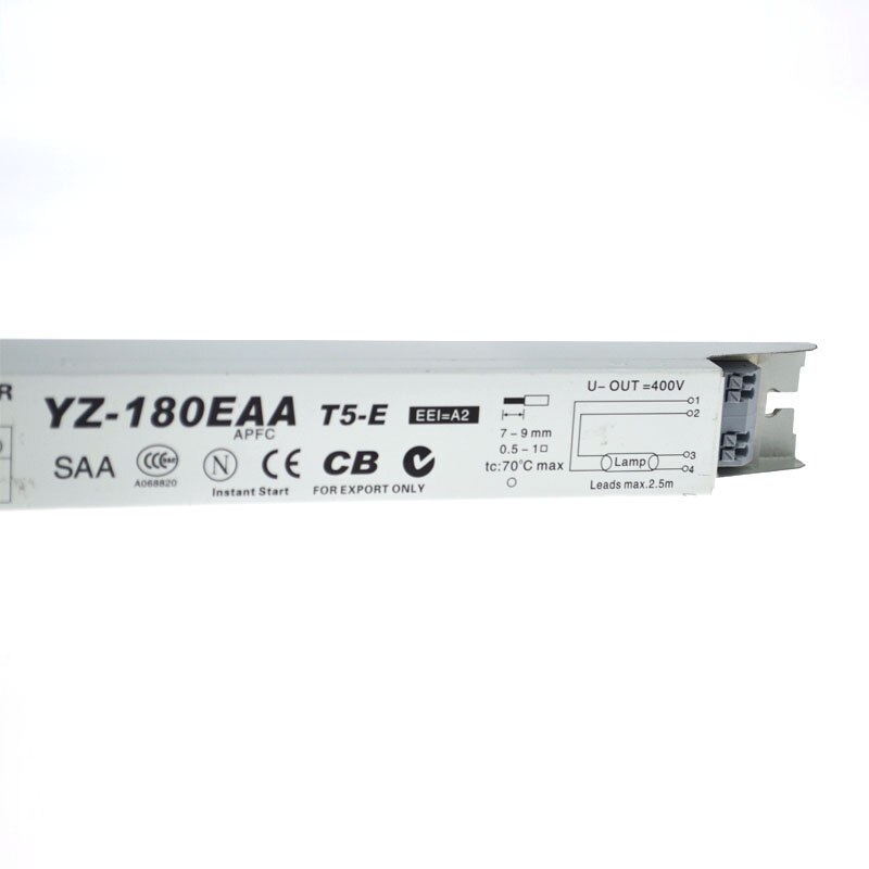 3 aaa yz -180 eaa  t5- e loistelamppu erillinen elektroninen liitäntälaite 80w yksi yhdelle  t5 erillinen lamppu