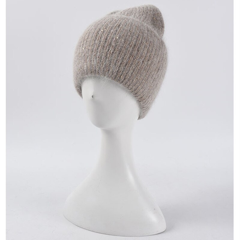 Unisex skullcap varmere luer vinter lue høstblandinger myk varm strikket lue herre dame luer gorro ski luer