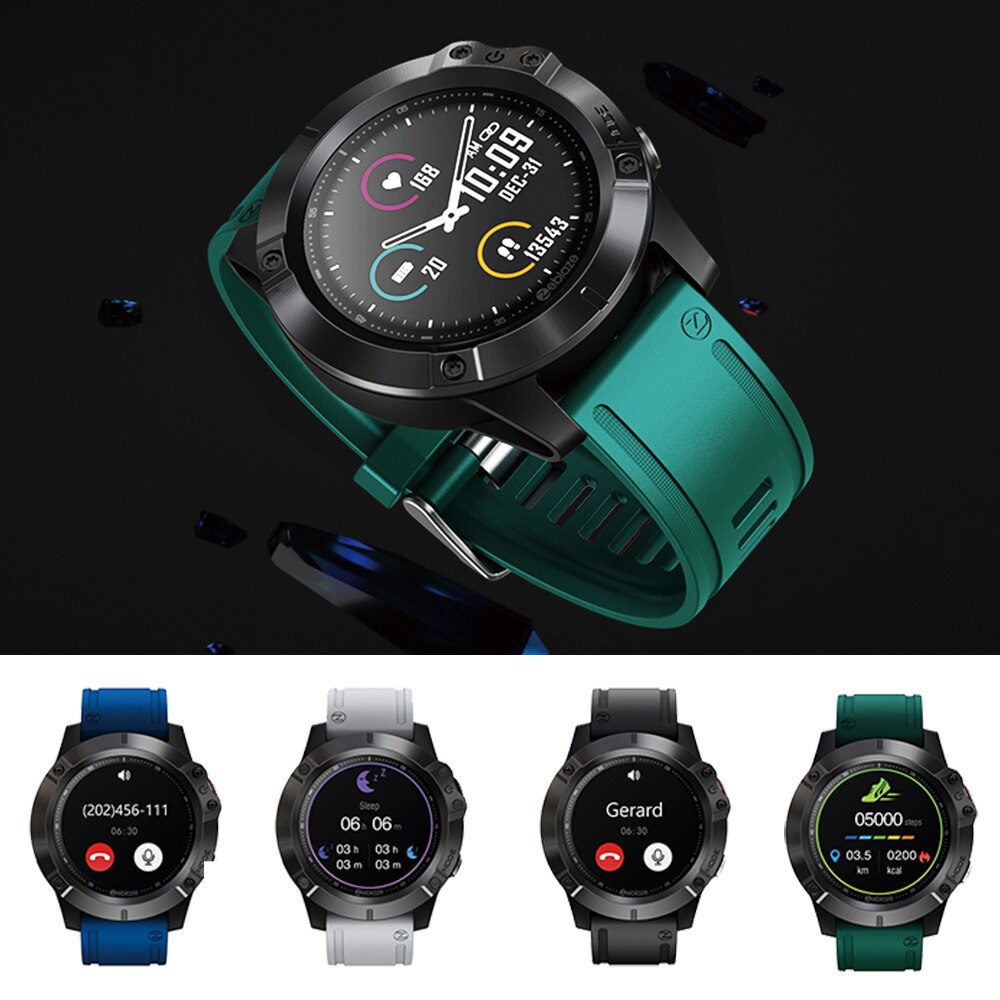 Zeblaze VIBE 6 montre intelligente Bluetooth Smartwatch lecteur de musique recevoir/faire appel fréquence cardiaque 25 jours batterie vie Sport montre