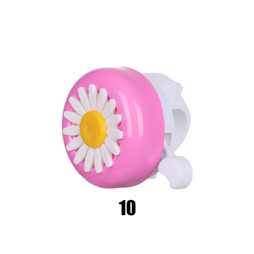 Mode 1Pc Kids Funny Fiets Bell Hoorns Fiets Daisy Bloem Kinderen Meisjes Fietsen Ring Alarm Voor Stuur Multi-kleur: 10