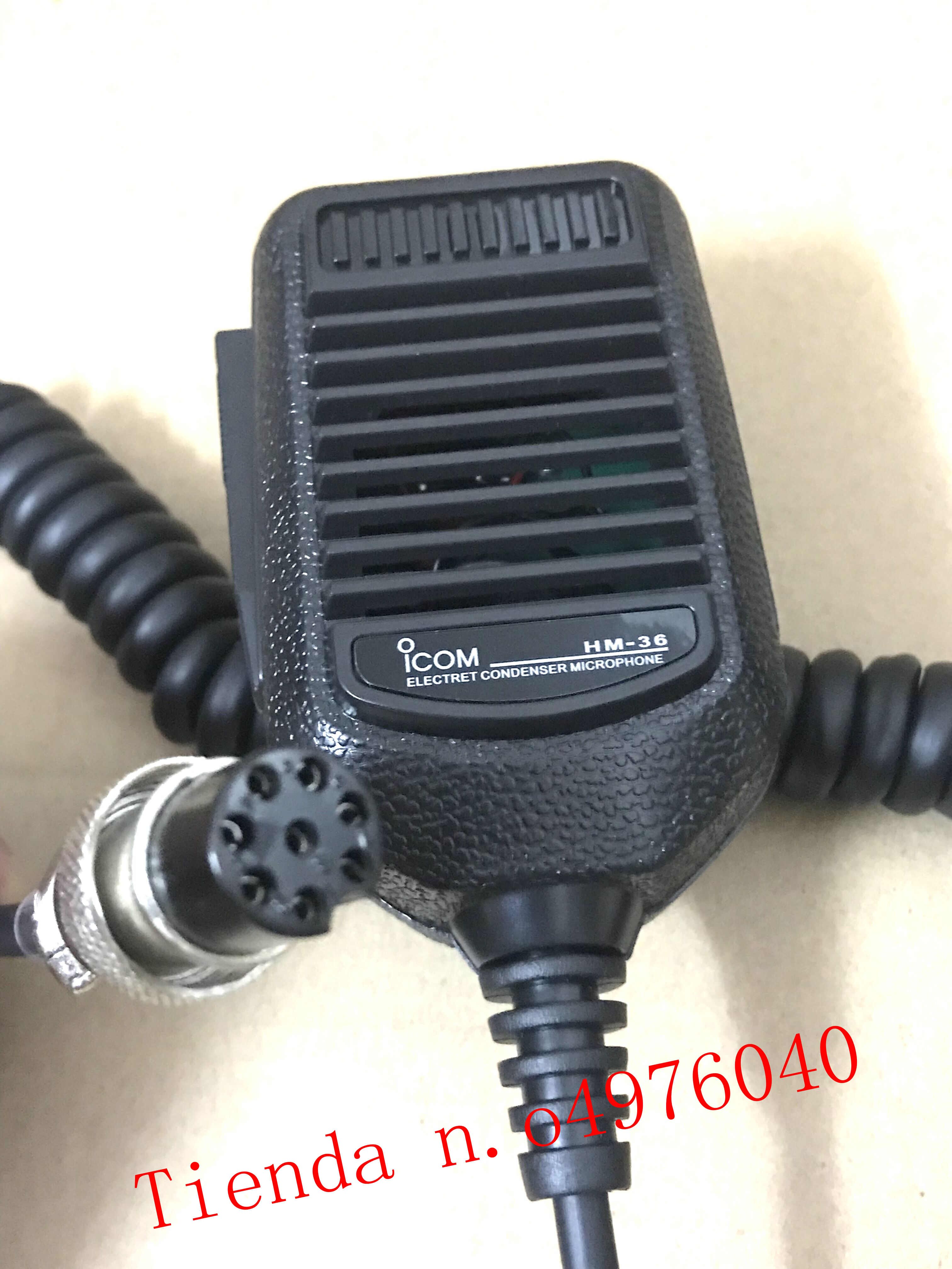 HM-36 Luchtvaart Hand Microfoon Radio Microfoon ICOM Radio IC-718 IC-78 IC-765 IC-761 IC-7200 IC-7600