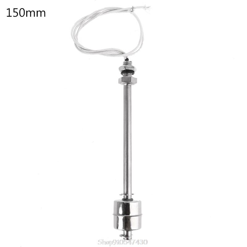 Stainless Steel Ball Float Switch Tank Liquid Water Level Sensor Float Switch Tank Pool Flow Sensors D15: 9FF100990-150
