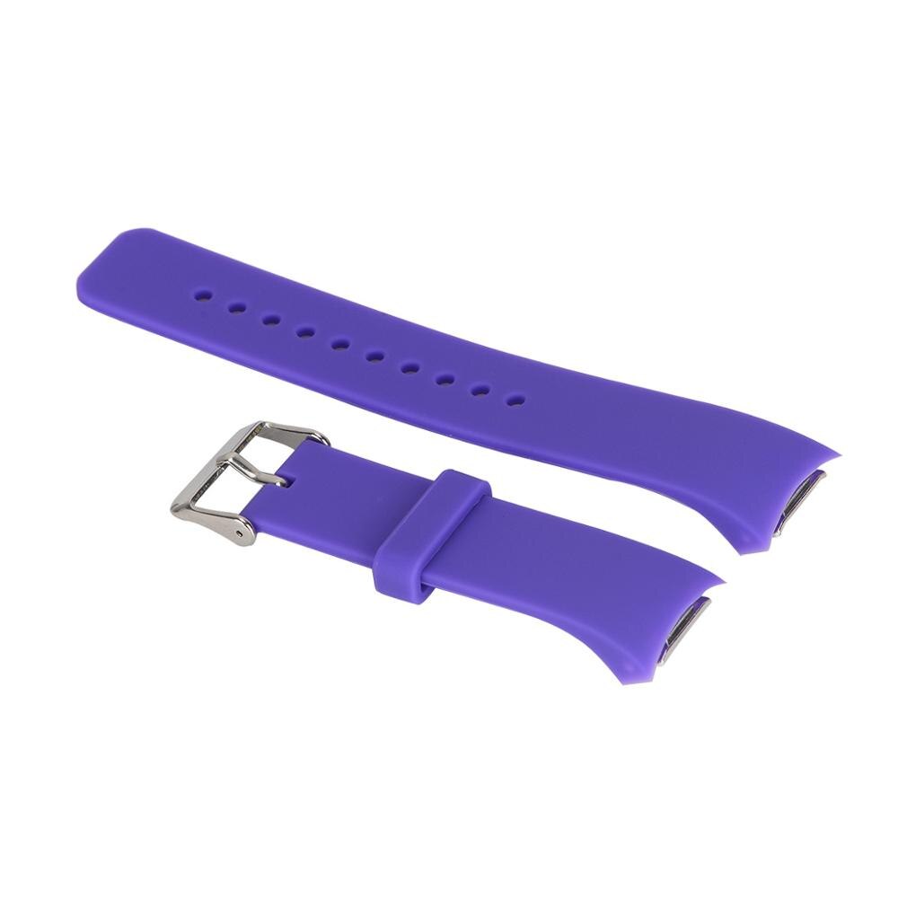 Armband Voor Samsung Gear S2 Sport R720 Band Siliconen Band Voor Samsung Gear S2 R720 Sport Smart Horloge Vervanging Accessoire: Purple