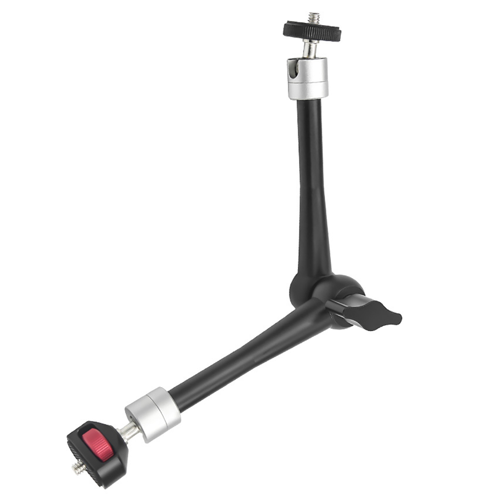 Adjustable Friction Articulating Magic Arm 7 9 11 inch 1/4" Cold Shoe Mount Super Clamp for Flash Light Monitor Video SLR Camera