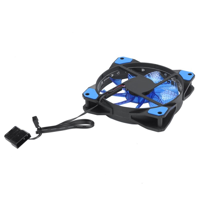 2 Pcs Accessories: 1 Pcs PC Computer Chassis Fan Case Heatsink & 1 Pcs ATX 4-Pin Male to Female Power Supply Cable Cord