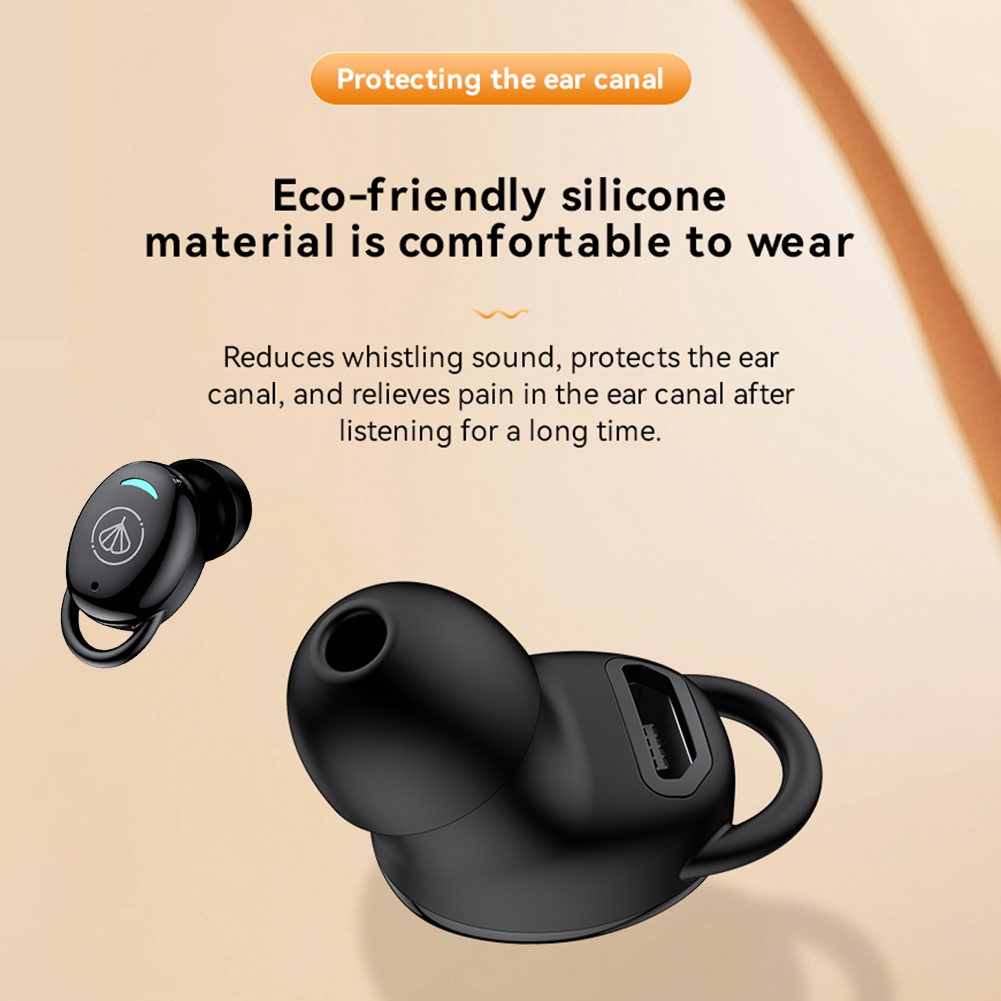 Hearing Aids Bluetooth-Compatible 5.3 Earphone Rechargeable Hearing Aids Sound Amplifiers Noise Cancelling Single Ear Headphone
