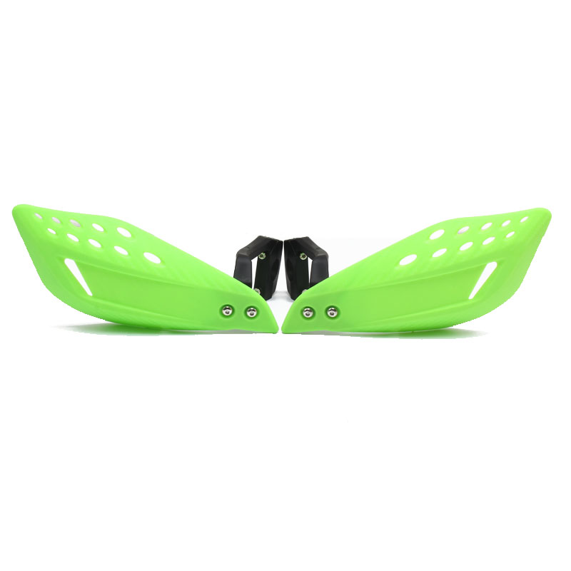 Motocross Lenker Handschutz Schutz Schutz für Motorrad Dirt Pit Bike ATV Quads mit 22mm Handschützer Enduro: green