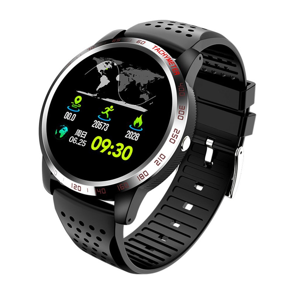 EKG PPG HRV Clever Uhr GPS Bluetooth Fitness Tracker Blutdruck Herz Bewertung Monitor Anruf Erinnerung Nachricht drücken Smartwatch: Schwarz