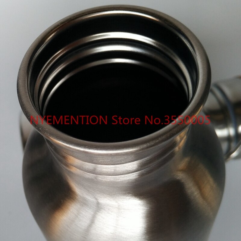 Stainless Steel Thermos Double Wall Vacuum Insulated Water Bottles Flask Mug Cup Tumbler with Bamboo Cap BPA