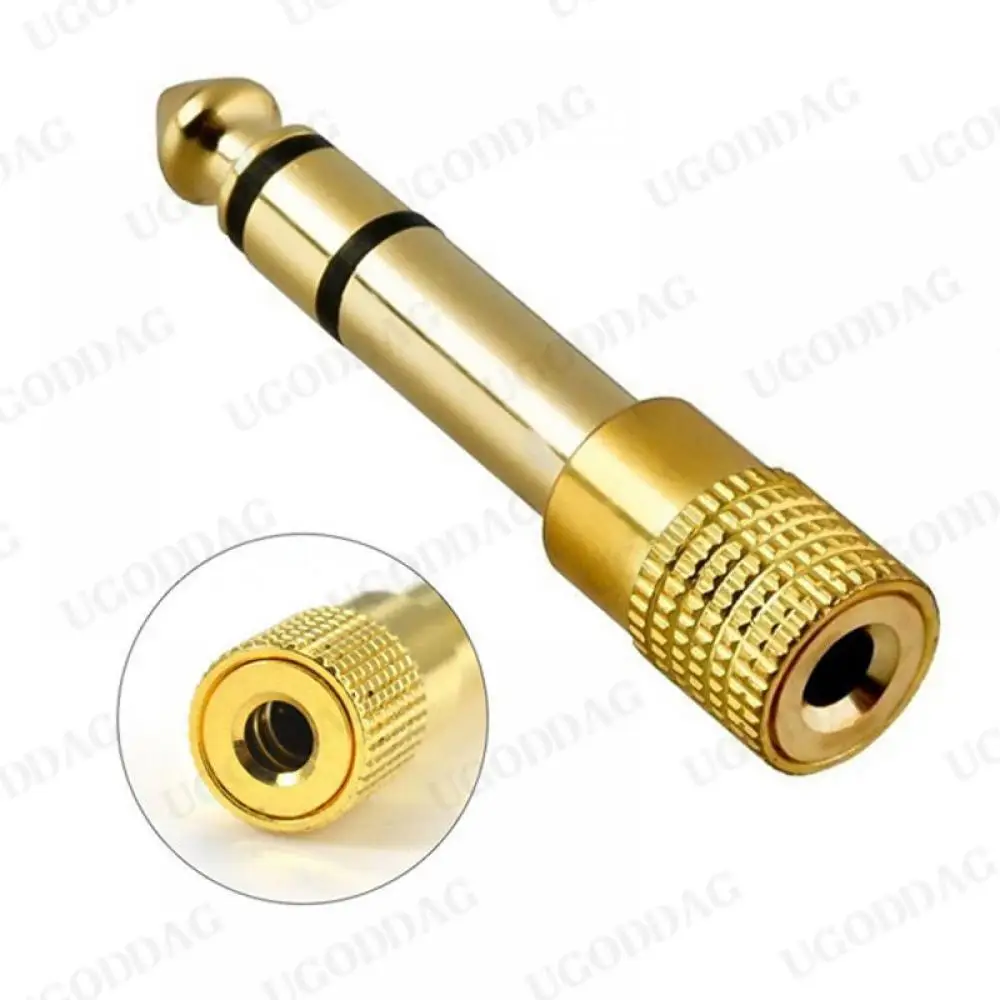 Headphone Audio Adapter Amplifier Jacks 6.5mm Male To 3.5mm Female Adapter Connector Microphone AUX Cable With 6.35 3.5 MM Jack