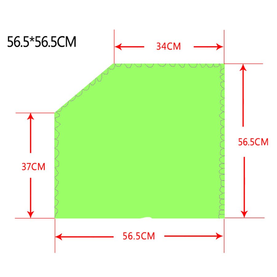 Multi Size Standard Microscope PVC Plastic Moisture Proof Microscope Dust Cover Protect Your Microscope from Dust: C 56.5x56.5
