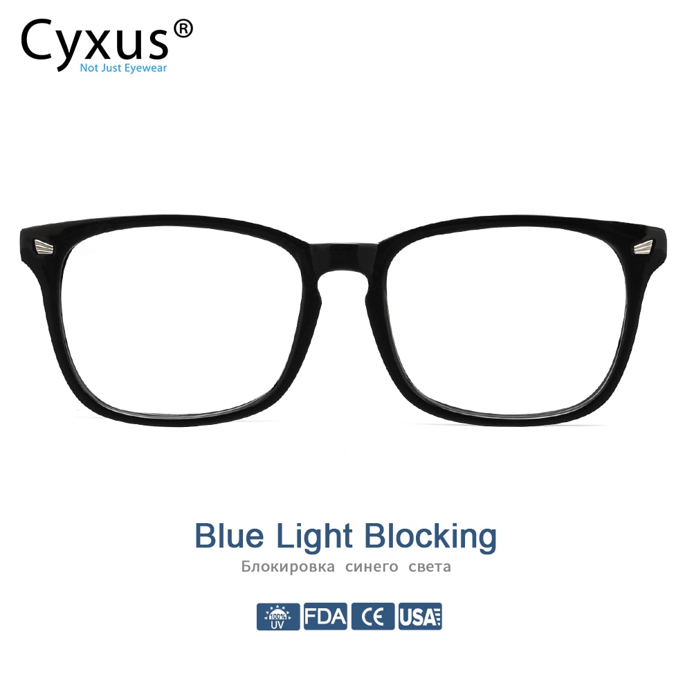 Cyxus Leesbril Mannen/Vrouwen Anti Blauw Stralen Presbyopie Brillen Antifatigue Computer Eyewear met + 1.0 + 1.5 + 2.0 + 2.5 + 3.0