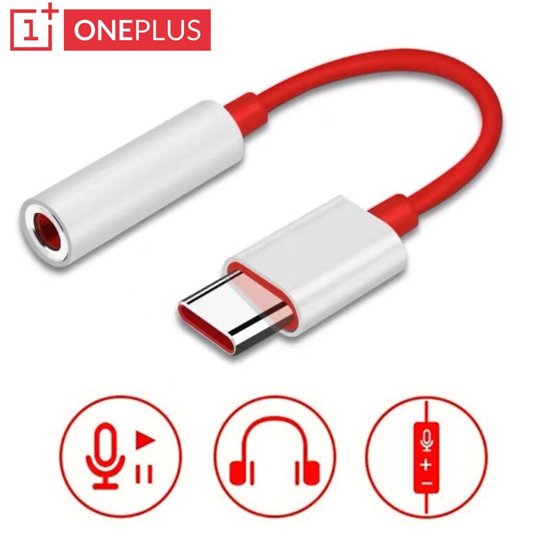 USB Type C To 3.5mm Earphone Jack Adapter Audio Cable Connector for One Plus 7 Usb-c Music Converter Oneplus 6T 7 Pro Universal