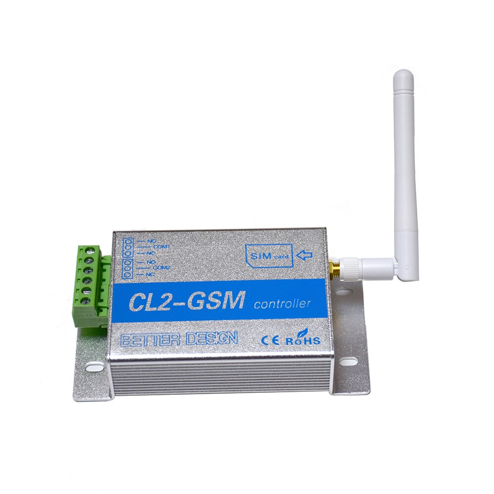 Gsm Sms Smart Afstandsbediening Schakelaar CL2-GSM 2 Manier Relais Uitgang Voor Swing Schuifpoort Opener