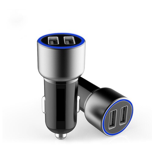 VOXLINK doppio USB caricabatteria da auto 5V3. 4A per il iPhone iPad Samsung galassia htc Xiaomi Huawei veloce caricabatterie caricabatteria da auto in auto: Default Title