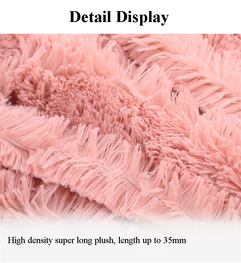 80 x 120cm 1pc blød varm fluffy shaggy seng sovesofa sengetæppe børn sikkerhedssengetøj lagen smide boligindretning behageligt tæppe