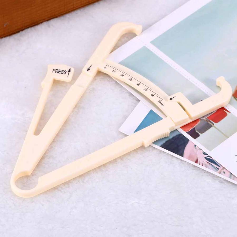 Body Fat Calibrator Tester, Portable Body Fat Monitors Skin Fold Meter Measure Meter Tool