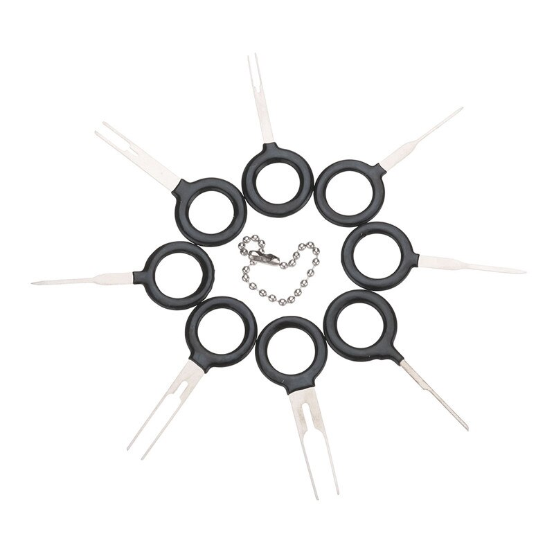 26 sztuk/zestaw nowy terminal samochodowy usuwanie elektryczne złącze zaciskane ściągacz sworznia Automobiles terminal narzędzia robić napraw ręcznych