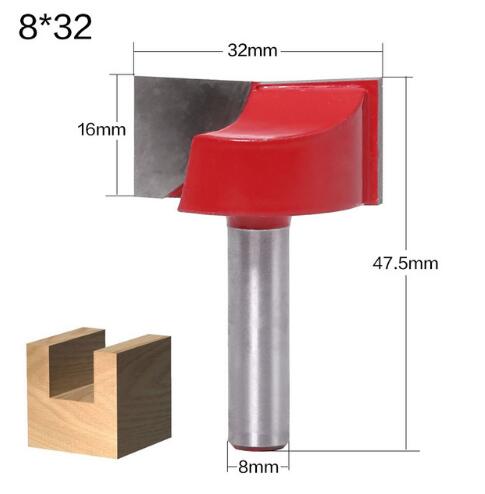 Top 1pc 8mm Schacht Reinigen Bodem Hout Router Bit Tungsten Carbide Graveren Mes Houtbewerking Gereedschappen End Frezen cutter: NO6