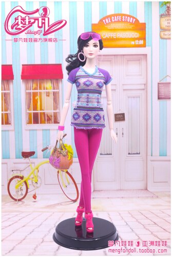 30cm Doll Dress Clothes suit for licca For ob24 ob27 Doll for Mengfan Doll Accessories Baby Toys Best Girl': Green