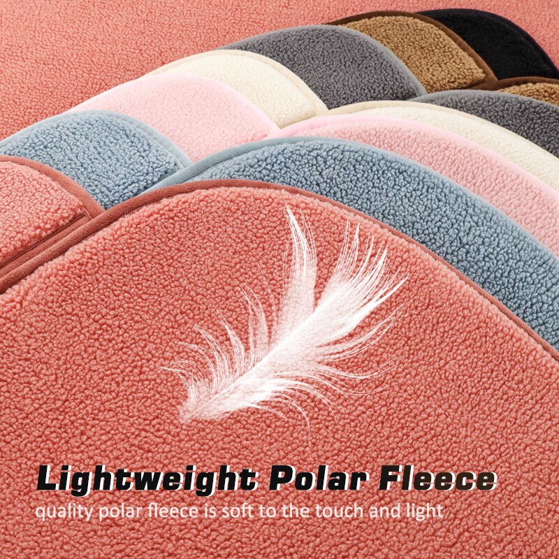 Super Soft Polar Fleece Car Seat Cover Pad Universal Breathable Plush Cushion Car Seat Protector Mat Car Accessories