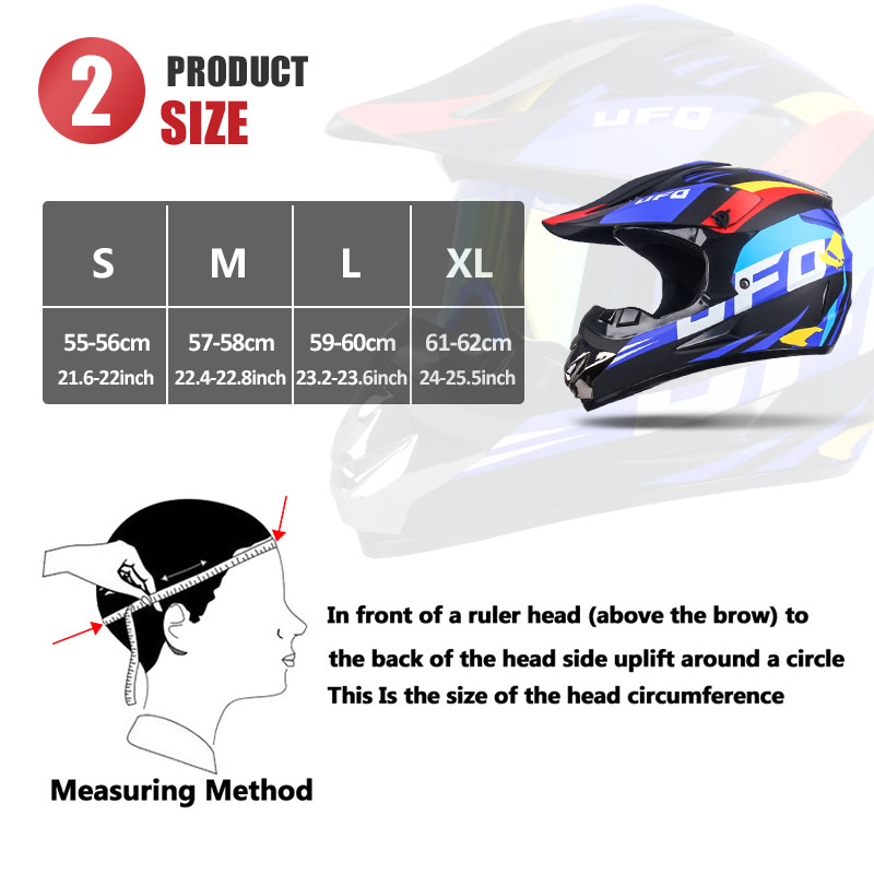 Goggle UCHOOSE Motorcycle Helmet Motocross Off Road Helm Children Off-road Casque Capacete De Motocicleta