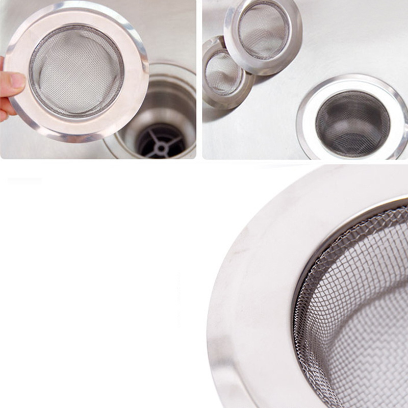 Roestvrij Staal Badkamer Douche Drain Haar Catcher Stopper Badkuip Wc Badkamer Accessoires Aanrecht Zeef Filter