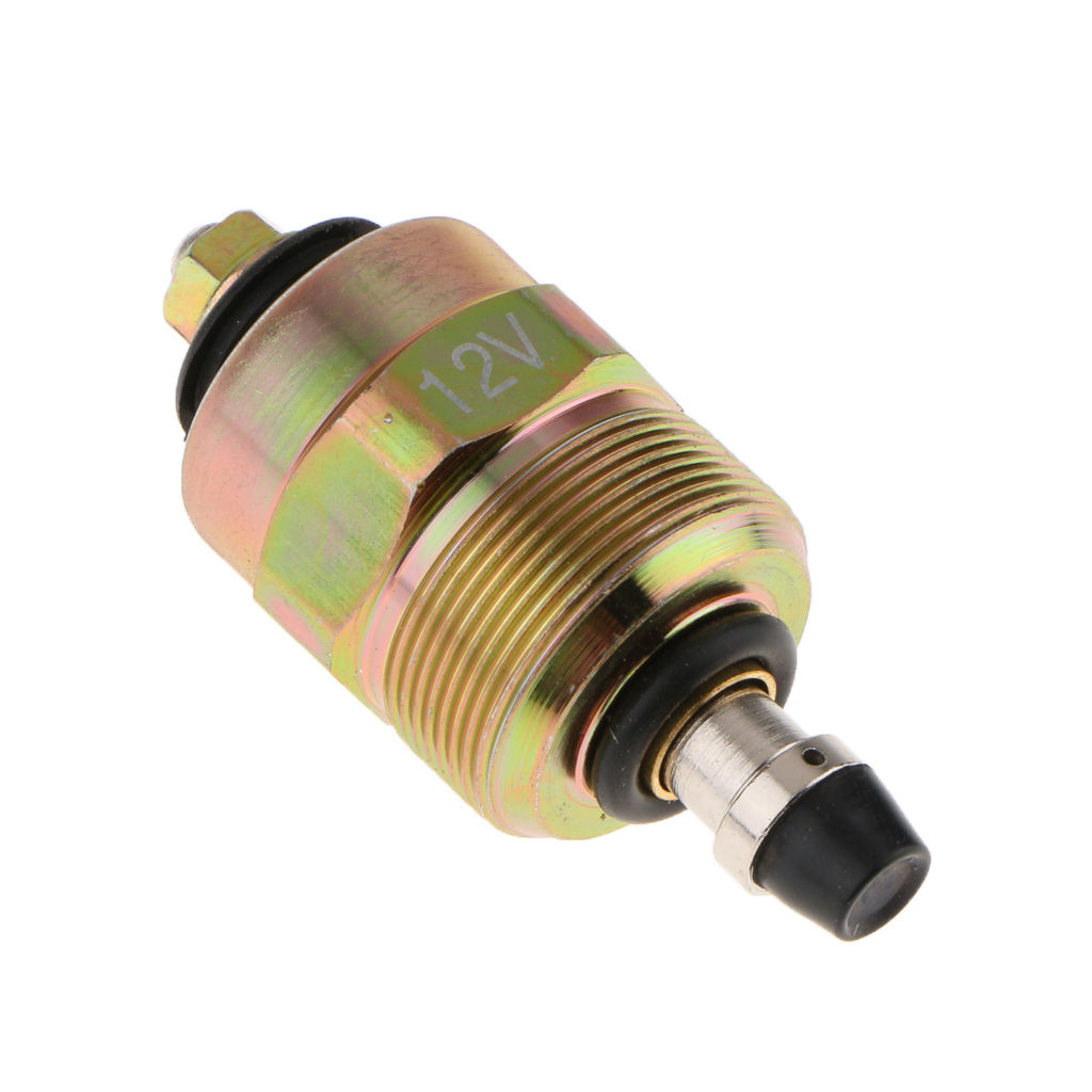 12V Fuel Shut Off Solenoid Valve Switch For Isuzu 0330001015 Aftermarket Part