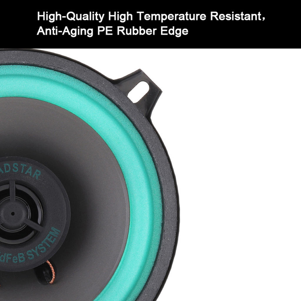 5 Inch 2 Weg Auto Hifi Coaxiale Speaker Luidspreker Auto Full Range Speaker 5 Inch 4 Ohm Voertuig Deur Audio muziek Stereo Speakers