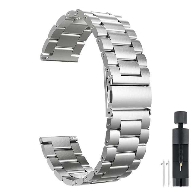 Correa de Metal para Omega X Swatch Joint MoonSwatch, pulsera de acero inoxidable de 20mm, accesorios de repuesto para pulsera de negocios