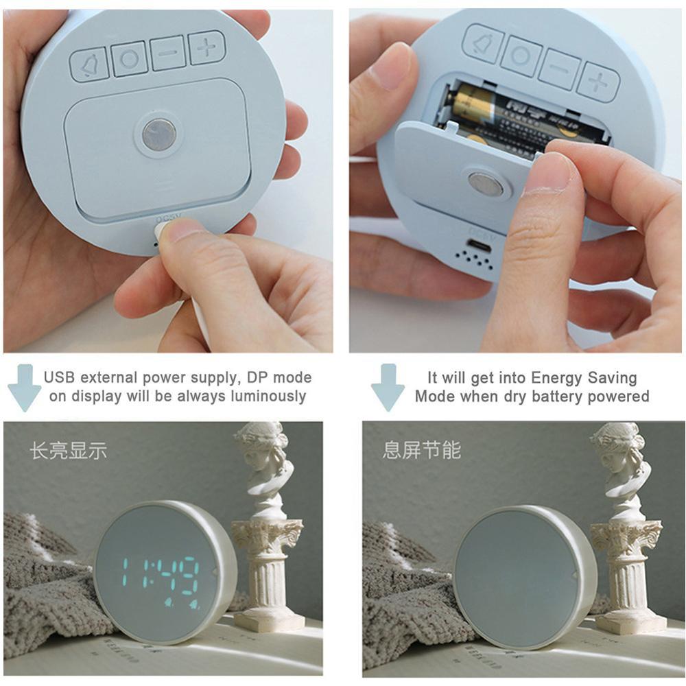 LED Digital Kitchen Timer for Cooking Study Stopwatch Alarm Clock Magnetic Electronic Cooking Countdown Time Timer