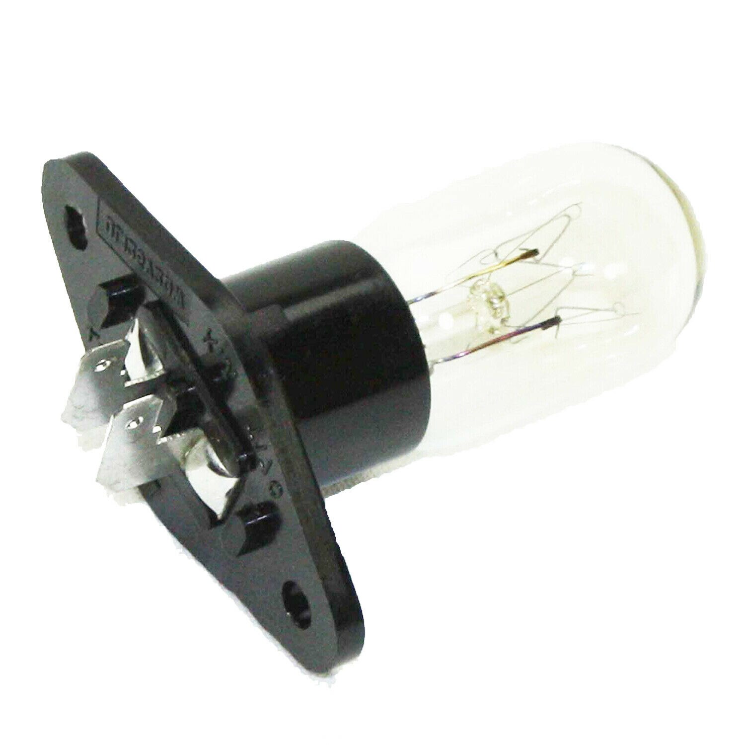 2x 240V / 25W Microwave Oven Light Bulb Lamp With Base Vertical Right T170 Base