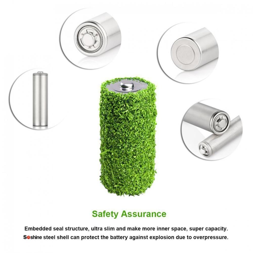 High capacity 4800mAh Rechargeable 3.7V Li-ion 16340 Batteries CR123A Battery For LED Flashlight For 16340 CR123A Battery