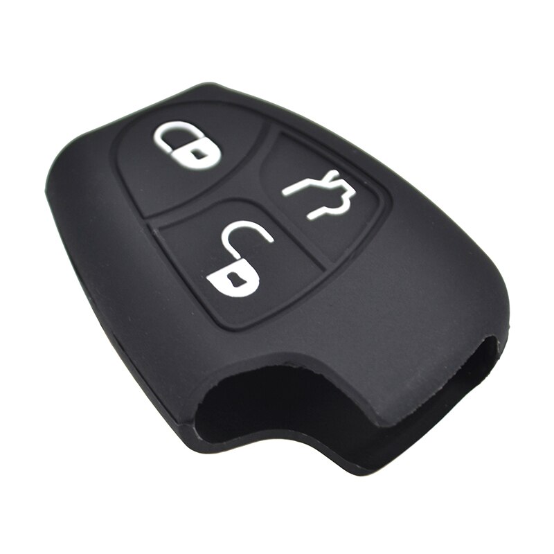 Silicone Car Remote Key Fob Shell Cover Case For Mercedes CL55 CL600 CLK350 C230 CL500 CL65 S430 S500 S600 SL500 SLK55 CLK55