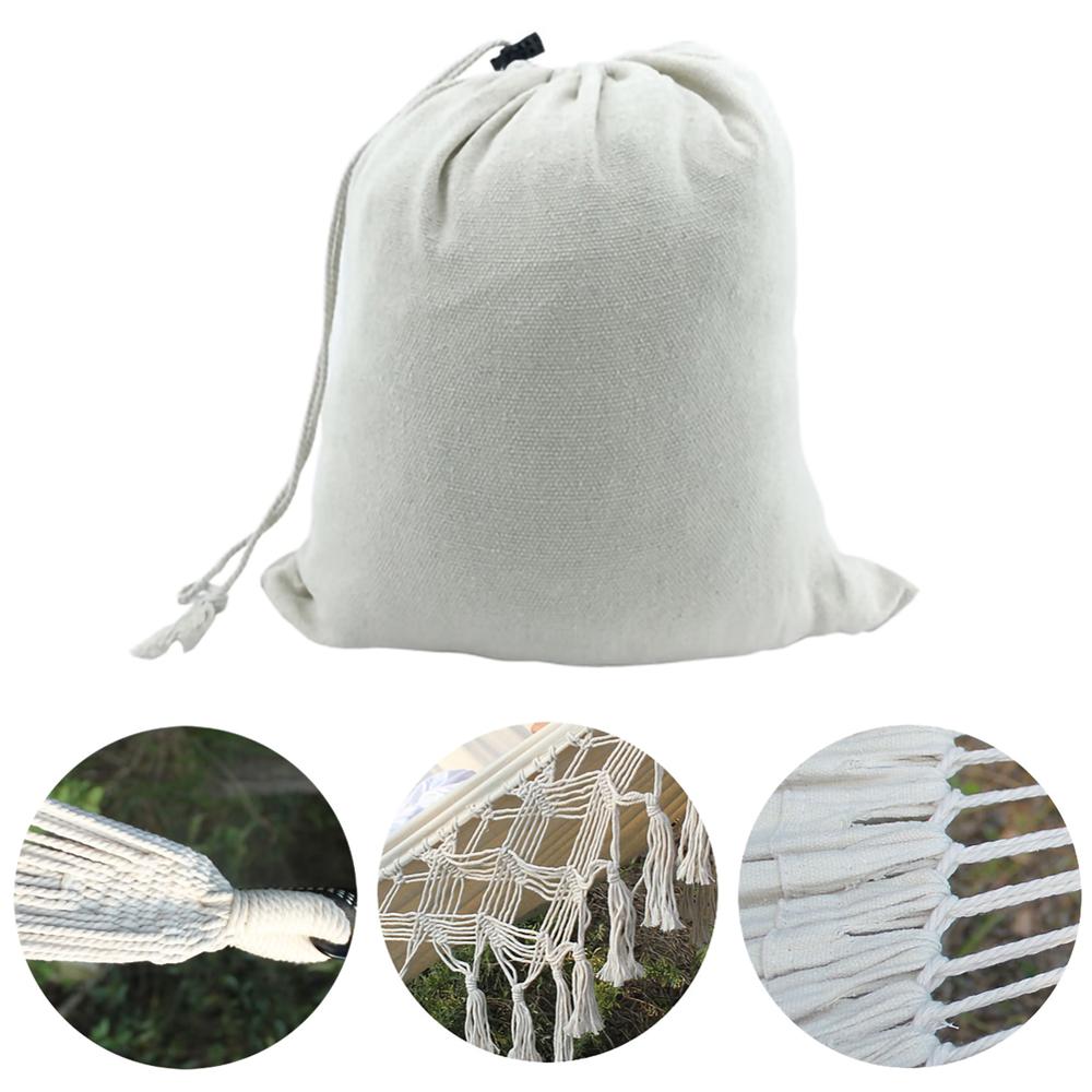 Stor 2 person hängmatta boho stil brasiliansk makrame fransad deluxe dubbel hängmatta nät gungstol inomhus hängande gunga