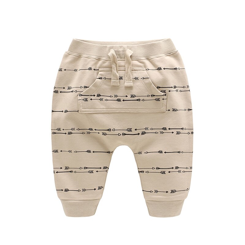 Frühlings- und sommerhosen für babys, jungen und mädchen, haremshosen, freizeithosen aus baumwolle, unisex-kleidung für kleinkinder und babys, mädchen- und jungenkleidung: Braun / 9m