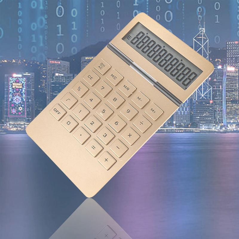 1pc Useful Electronic Calculator Office Stationery Calculation Aids