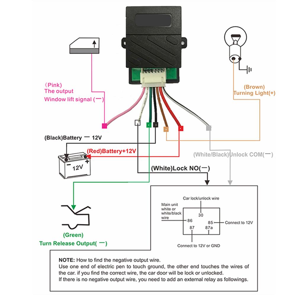 Universal pke smart key smartphone fjernstart bil alarm sikkerhedsknap med automatisk stigende vindue passiv nøglefri adgang cen